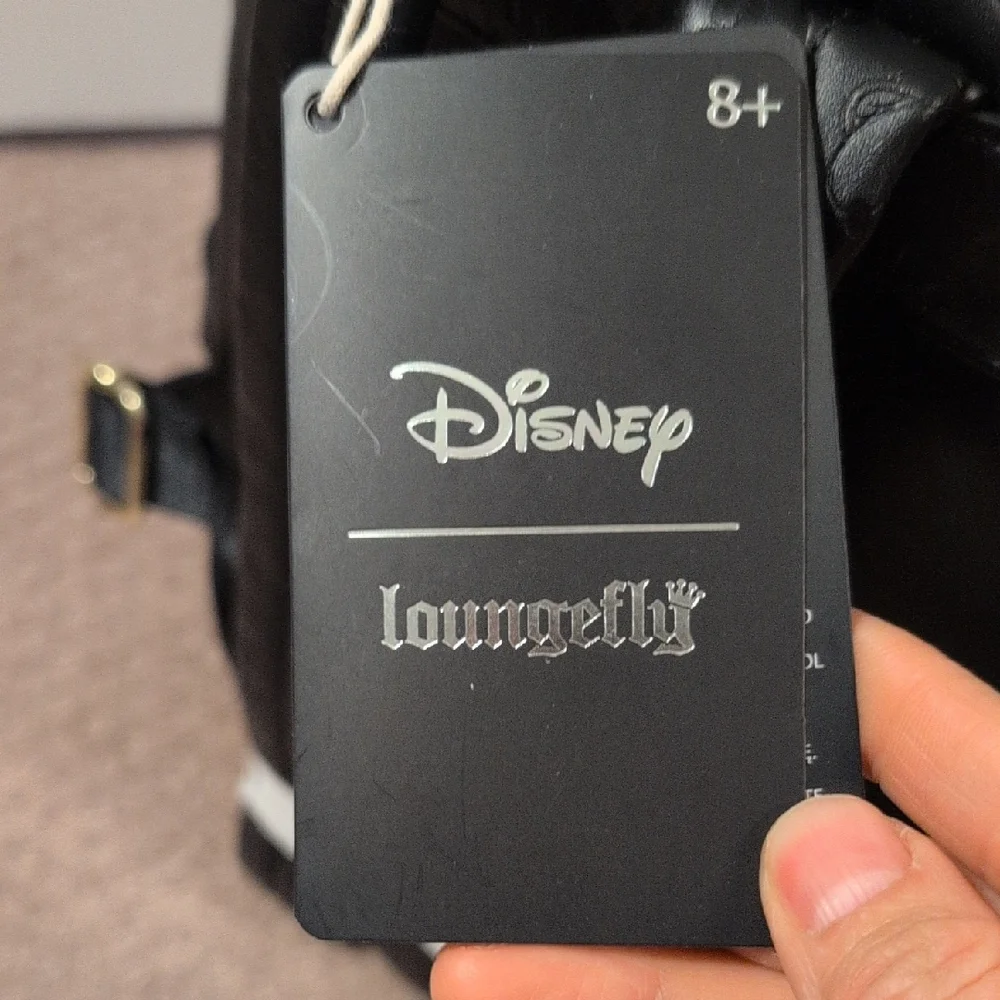 Loungefly Disney Mickey Mouse Confetti Backpack - Black and Red NWT